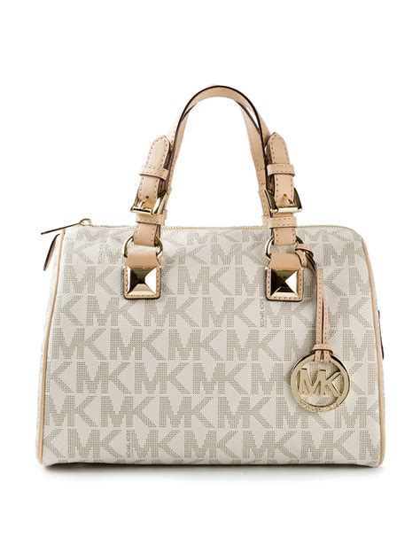 michael kors monogram small tote